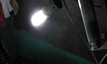 I see the young mom with big boobs taking a shower