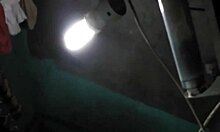 I see the young mom with big boobs taking a shower