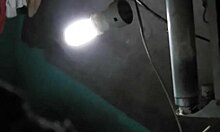 I see the young mom with big boobs taking a shower