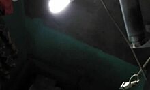 I see the young mom with big boobs taking a shower