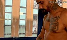 interracial gay amateurs with big cocks and monster asses fucking passionately in the bedroom