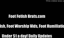 I MAKE my girlfriends MASSAGE my FEET!