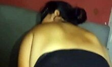 Mature Latina Interacts Intensely With Young Man In Bedroom