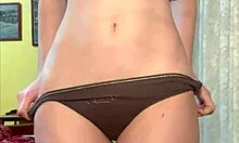 in this solo scene, a cute skinny teen named maiskii starts with fingering her wet pussy, then switches to dildo fucking for intense masturbation