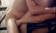 That ebony Latina MILF got invited home by a fan for some real sex with his monster cock, moaning all the way.