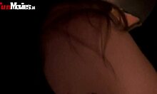 German amateur plays with monster cock and toys for cumshot