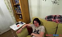 Leeds nerd tricked into banging and facial cumshot