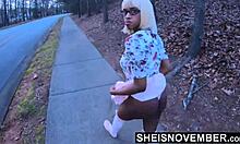 Spread Eagle By Husband And Fucked Missionary On The Forest Grass Innocent Blonde Ebony Step Daughter Msnovember Cheating With Man Skirt Pulled Off Young 18+ Ebonypussy Penetrated Kinky Fauxcest On Sheisnovember.