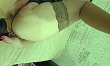 little princess plays with favorite toys dicks anal plugs stockings and bodysuits.