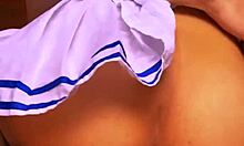 Stepdaughter seduces stepfather for unforgettable orgasm night!