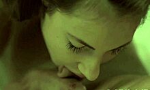 Cute teen seduces a lustful lad