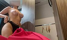 why is my hot latina stepsister showing cameltoe in leggings on hidden cam?