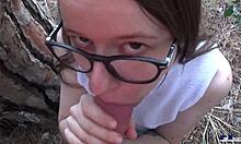 Young American Sucks Victor Bloom's Big Cock In Mountains.