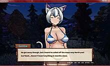 In this hentai breeding farm, a teen slut gets massaged and fucked missionary by a monster cock.