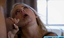 The Thief Romances the Blonde Young 18+ Girl with Small Tits