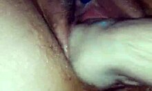 Crystal Double Squirts In Stockings While Masked Pussy Gets Fisted With Big Tits Cum And Boobs