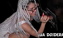 Latina Wife Sucks in Gloryhole, Calls Black Guy to Fuck Her Bucetinha in Cuckold Amateur