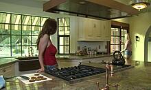 Scarlet Red And Mindi Mink Boldly Lick And Finger Pussies To Orgasm