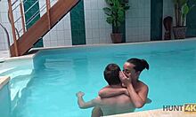 Rich guy owns petite czech girlfriend in outdoor pov pickup.