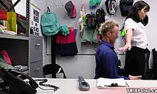 Cute Aria Valencia Caught Stealing Offers Tight Teen 18+ Pussy Doggystyle