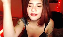 This sensual teen 18+ babe from dominica rubs her pussy firmly on webcam just for you