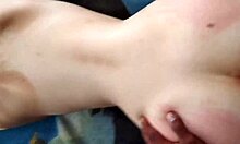 White Teen Gets Pussy Stretched Hard