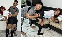i teach my sexy latina stepmom soccer with big ass