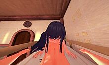 POV Ayane Chirakawa Jerks Me with Her Tits