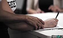 tutor ricky spanish drills student sophia burns, taking her ass too. looks like sophia’s thrilled with the rough lesson!