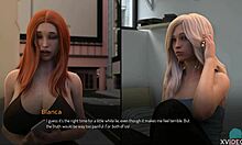 college bound redhead almost got caught with big tits 😏