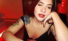 This sensual teen 18+ babe from dominica rubs her pussy firmly on webcam just for you
