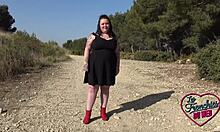 Jade, that European brunette milf, getting double penetrated and showing off her fat tits.