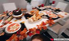 stepsister ellie murphy looks so hot riding her stepbrother's big cock in cowgirl