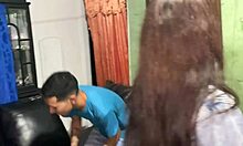 Stepbrother Gives Anal Sex And Cums In Mouth While Resting