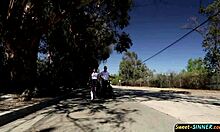 Naughty blonde teen asks, 'Teacher, will you fuck me in this taboo fantasy?'