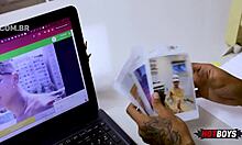 young guy fucks boss