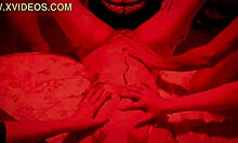 Cream Halloween Comedy Porn Parody With 9 Girls Strap-On Action Wow!