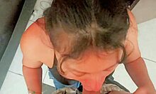 A compilation of latina amateurs giving deepthroat blowjobs filled with huge loads