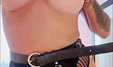 I Dance In Sexy Lingerie And Fuck Pussy With Huge Toy