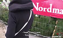 Bitch stop - skinny slovak brunette gets anal fucked hard by pov cock!