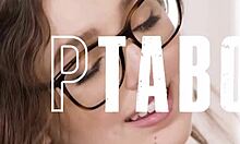 Get up close with petite teen Leana Lovings and Robby Apples