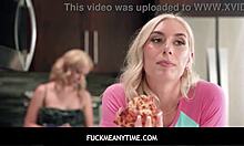 Big tits blonde teen free for boyfriend's use with friends