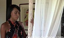 Big Black Cock Fucks Two Horny Teens' Asses in Group Anal