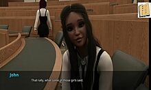 Female Fans Flash Boobs At John In College