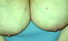 Amateur Slut Milf's Huge Tits Drip While Fucked