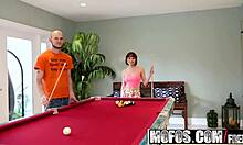 Mofos - real slut party with Zaya Cassidy and Adessa Winters playing strip pool