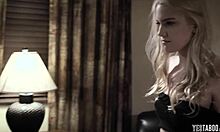 teen chick bent over for blowjob and doggystyle sex by pervy neighbor?