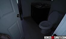 Pervy Stepbrother Fucks Stepsister Hard in Bathroom