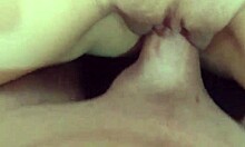 Petite wife fucks after workout and gets creampie.