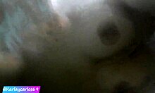 i lifted her in the jacuzzi to fuck her deep